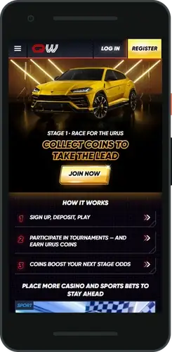 QuickWin Casino register